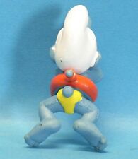 20025 SCHWIMM Schlumpf :  Nr. 1 kleine Form Mund sichtbar Schleichemblem