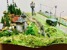 Diorama H0/1:87 DDR Grenze -