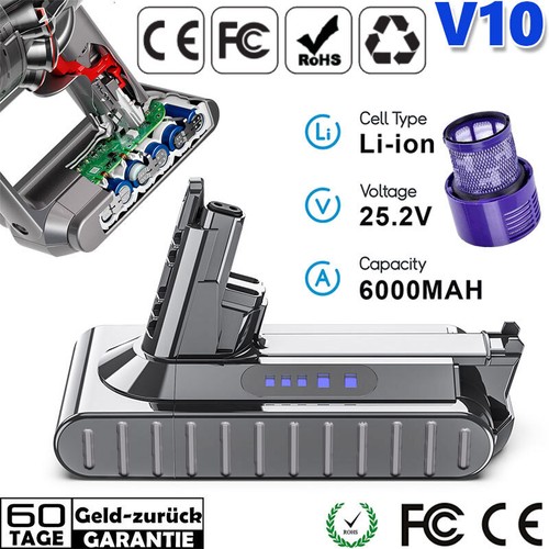 6000mah sony akku sv12 - 25.2v,