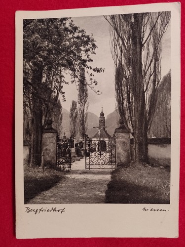 Flintsbach 1959 bergfriedhof - flintsbach, 1959.
