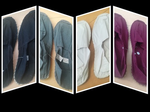 4 paar espadrilles - gr.,