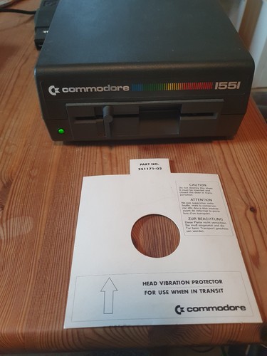 Commodore 1551 floppy - floppy, laufwerk