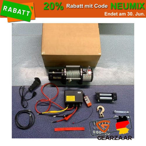 12v elektrische seilwinde - 12v,