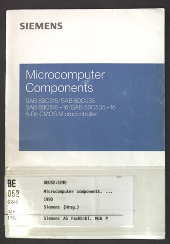 Microcomputer components sab - microcomputer,