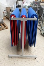 Mattenwagen  + 10x AIREX®   Sanitized®  Yogamatte Matte  + Trampolin trimlin®