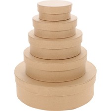 5 Pcs Geschenkbox Rund Mit