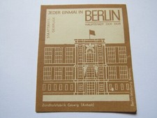 Streichholzetiketten 