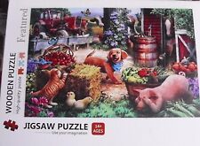 Bauernhof Puzzle, Holz-Puzzle, Tiere, Versteckspiel/ Farm Puzzle, 1000 Teile