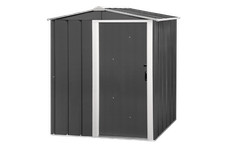 Tepro 7262 Metallgerätehaus ECO 5x4 anthrazit/weiß B-Ware