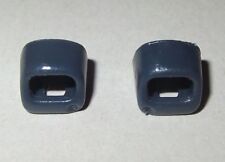 18730, 2x Schwert- Halterung (für Gürtel, Kragen, Gurt), blaugrau