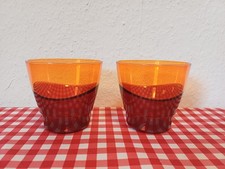 Tupperware * 2 x Becher * Eleganzia *  rot Camping * Outdoor * Campinggeschirr
