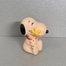 Vintage Snoopy Gummifigur mit
