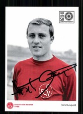 Horst Leupold Autogrammkarte  1 FC Nürnberg Original Signiert + A A 252530