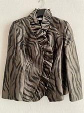Singh S. Madan Damen Jacket mit gewelltem Kragen