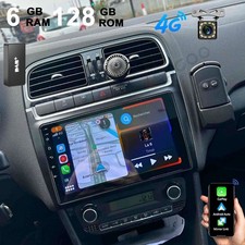 6+128G DAB+ Für VW Polo 6R 6C 2009-2017 Autoradio GPS NAVI DAB Android14 Carplay