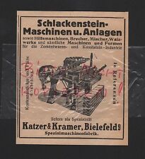 BIELEFELD, Werbung 1922