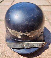 ORIGINALER M40 LUFTSCHUTZ HELM / STAHLHELM - WK II - WEHRMACHT - GUTER ZUSTAND