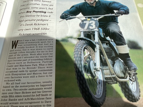 Rickman matchless metisse - rickman,