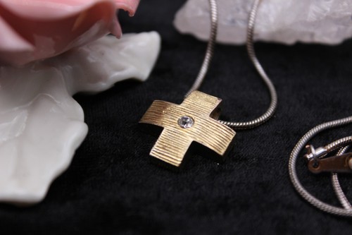 Vintage modeschmuck anhänger - vintage,