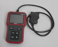 OBD2 Diagnosegerät, V302 OBDII Diagnosewerkzeug mit Vollständigen Rot/Schwarz