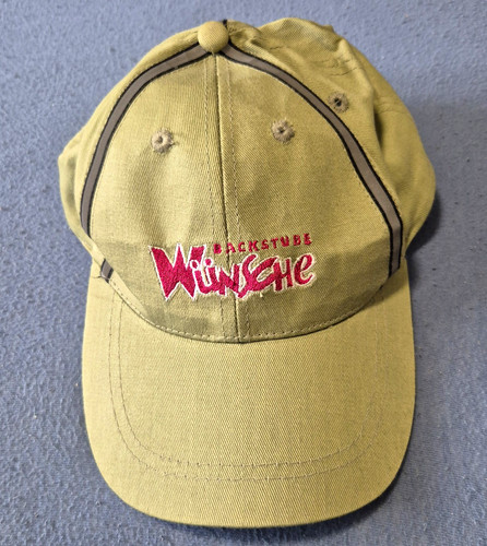 Cap beige mit stickerei - cap,