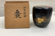 Natsume maki-e tea caddy