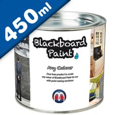 Tafelfarbe / Schultafel-Lack transparent 0,45 L - zum selber mischen