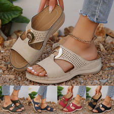 Damen Pantoletten Sandalen