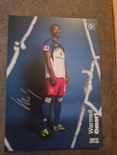 Unikat.  Autogrammkarte