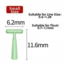 50 Stück Schwebesitz Widerstand Space Bean für 06 12 20 Drahtgrößen Silikon