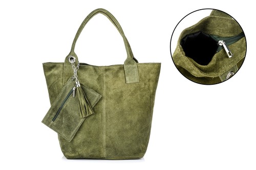 Olivgrüne damenhandtasche - olivgrüne,
