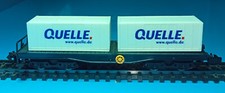 Arnold 5931, Quelle Containertragwagen, only 2002, Auflage 250 Stück, neuwertig