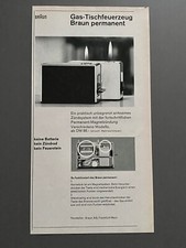 Braun Gas Tischfeuerzeug