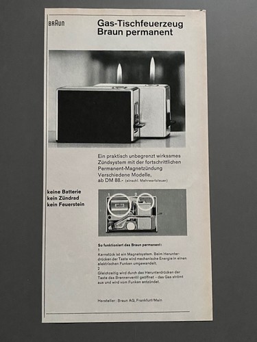 Braun gas tischfeuerzeug - braun,