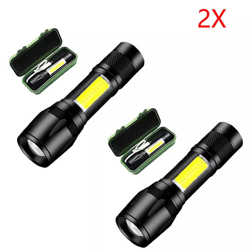 2pcs profi mini taschenlampe - 2pcs,