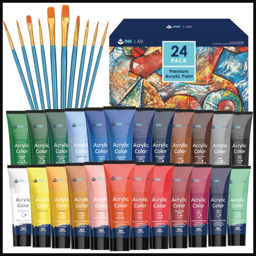 Acrylfarben set farben - 24, 36