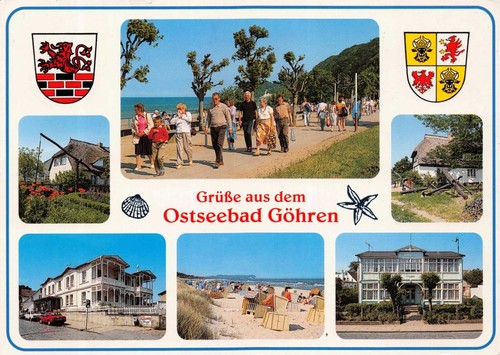Postkarte ostseebad göhren - postkarte,