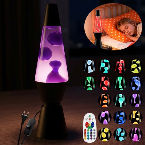 Led lavalampe glitter - lavalampe, mit