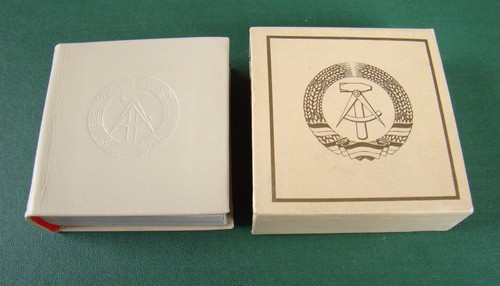 Ddr minibuch deutsche - -,