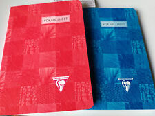 Vokabelheft, Clairefontaine 36479, A6 (10,5 x 14,8cm), liniert, mit Mittelstrich