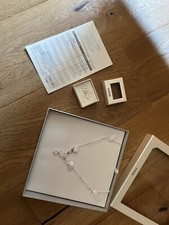 brautschmuck set silber von Weise Ohrringe + Kette in OVP mit Rechnung