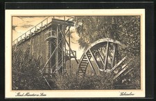 Künstler-AK Bad Münster a. Stein, Salzsaline, Stufen 