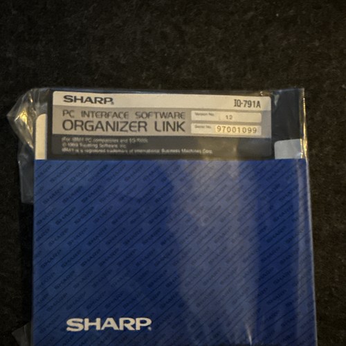Sharp 791a interface ibm - iq-791a, pc