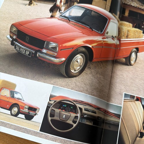 Peugeot 504 pick up - 3x,