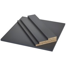 Boden-/Rückwandset anthrazit