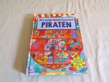 Puzzle Buch - Mein Piraten Wimmelbuch - 5 Puzzle mit Suchaufträgen je 35 Teile