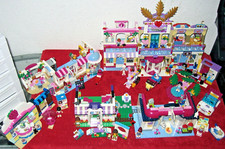 5er Lego Friends 41058 +41007+41124+41366+41119 Einkaufszentrum Set