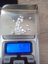 5,07 gr. 99,99% Silber als