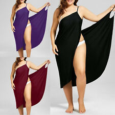 DHL Übergröße Damen Bademode Bikini Cover Up Pareo Sarong Wickeltuch Strandkleid