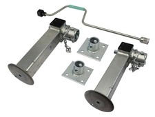 AL-KO Stützfuß 355 mm 1300kg / 2600 kg Ausdrehstütze Kurbelstütze PKW Anhänger